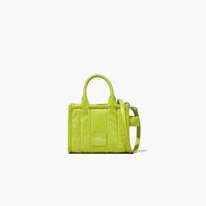 Marc Jacobs Shiny Crinkle Micro Tote Světle Zelene | IMPGA4302