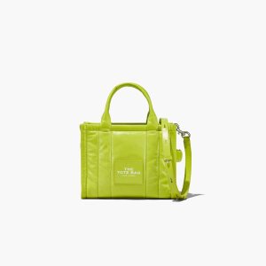 Marc Jacobs Shiny Crinkle Mini Tote Světle Zelene | WXTOH2950