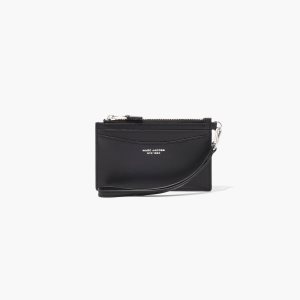 Marc Jacobs Slim 84 Top Zip Wristlet Černé | RXSVK8072