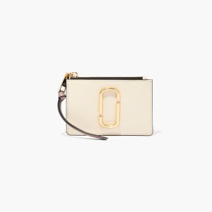 Marc Jacobs Snapshot Top Zip Multi Wallet Bílé Viacfarebný | DVJUF2415