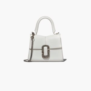 Marc Jacobs St. Marc Mini Top Handle Bílé | GLCIH8057