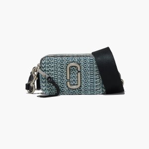 Marc Jacobs Washed Monogram Denim Snapshot Oranžové Blankyt | VZADM4691